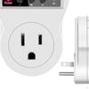 Smart Socket AU Adapter Big Screen Power Metering for Home Appliances Style A