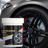 Car Tire Shine Black Shine 150ml Tyre Polishing Paste Cleaning And Blackening With Sponge Applicator For Truck Motorcycle RV