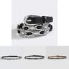 Alloy Punk Belt Buckle With Geometric Shape For Casual Wear
