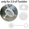 Silicone Spill Proof Stopper for Stanley Cup 1.0 2.0 40oz/ 30oz Tumbler Accessories Straw Cap Cover Spill Stopper Leak Stopper
