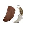 Fixed Folding Knife Leather Sheather Scabbard Holster Home DIY Tool Parts Cowhide Knife Holder Bags Pliers
