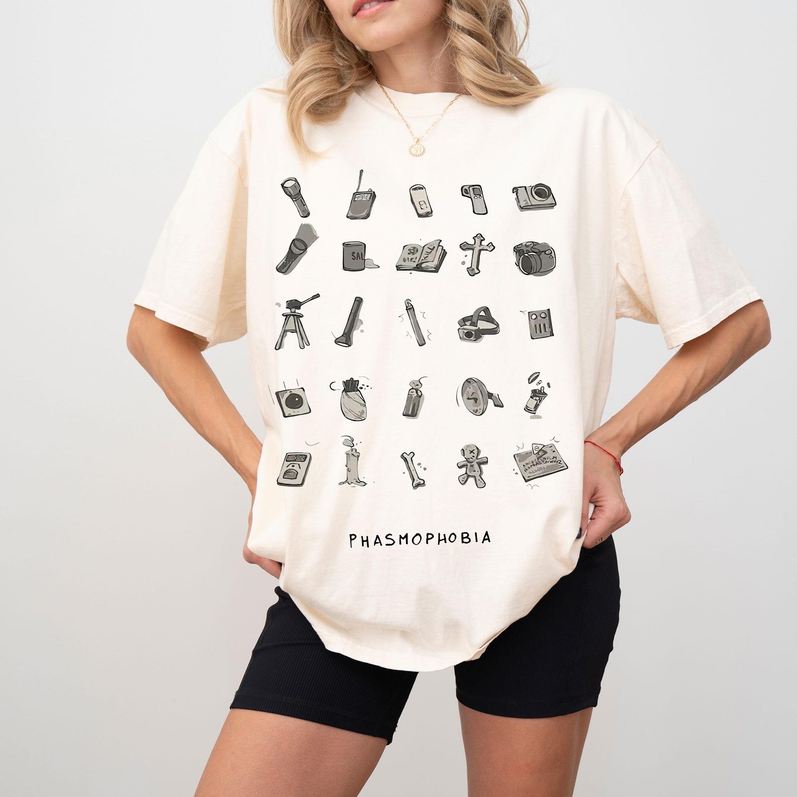 Phasmophobia Items T-Shirt M