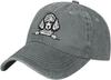 Poodle Peeking Dog Print Washed Cotton Baseball Cap Casual Adjustable Adult Hat