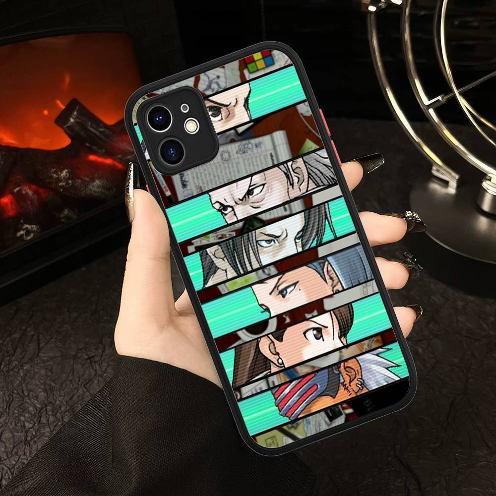 Classic Game Ace Attorney Phone Case For IPhone 16e 16 15 14 13 12 11 Pro Max X XS Max Plus Matte Clear