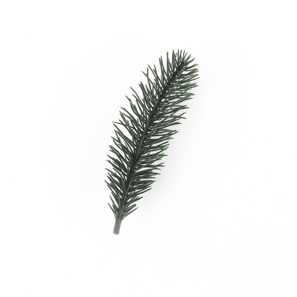 DIY Simulation Pine Needles Green Leaves Christmas Tree Artificial Pine Branch Garland Accessory Plastic Fake Cypress Leaves