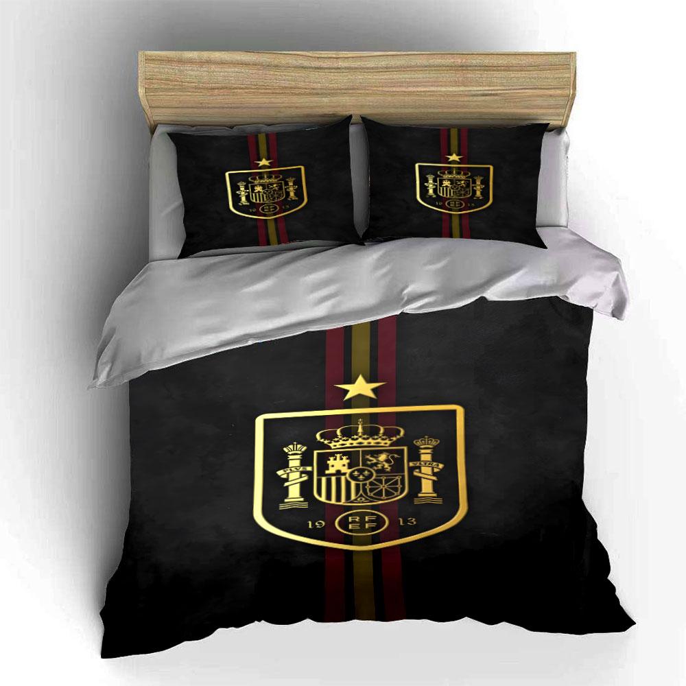 Crest with crown emblem. Bedding sets Duvet cover sets Duvet covers Pillowcases(1 * Duvet Cover 2 * Pillowcases, without duvet insert)