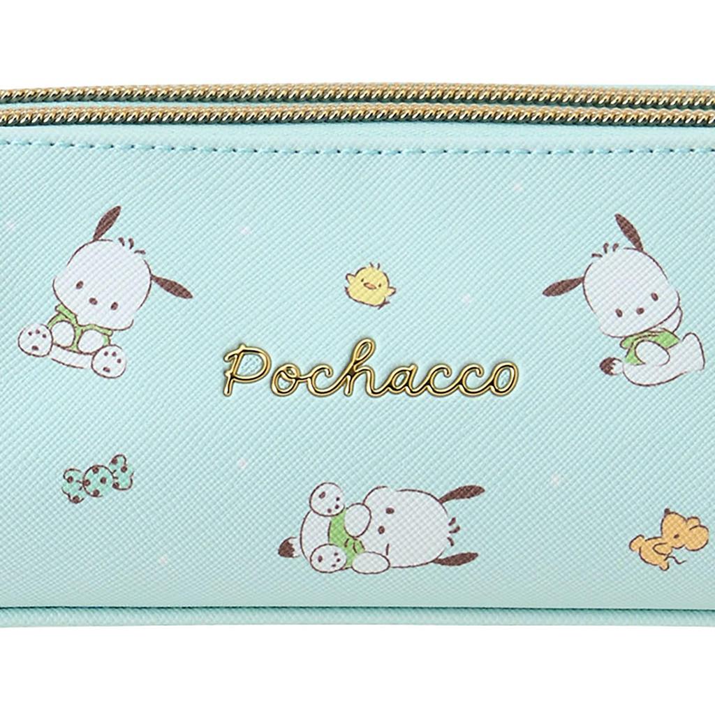 Sanrio Pochacco Double Zipper Pencil Case 534706