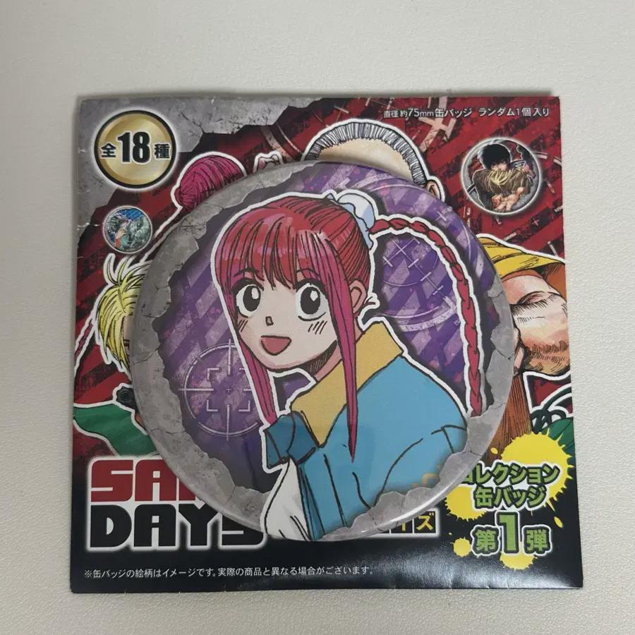 

Sakamoto Days Лу Сяотан Оригинальная живопись Значок