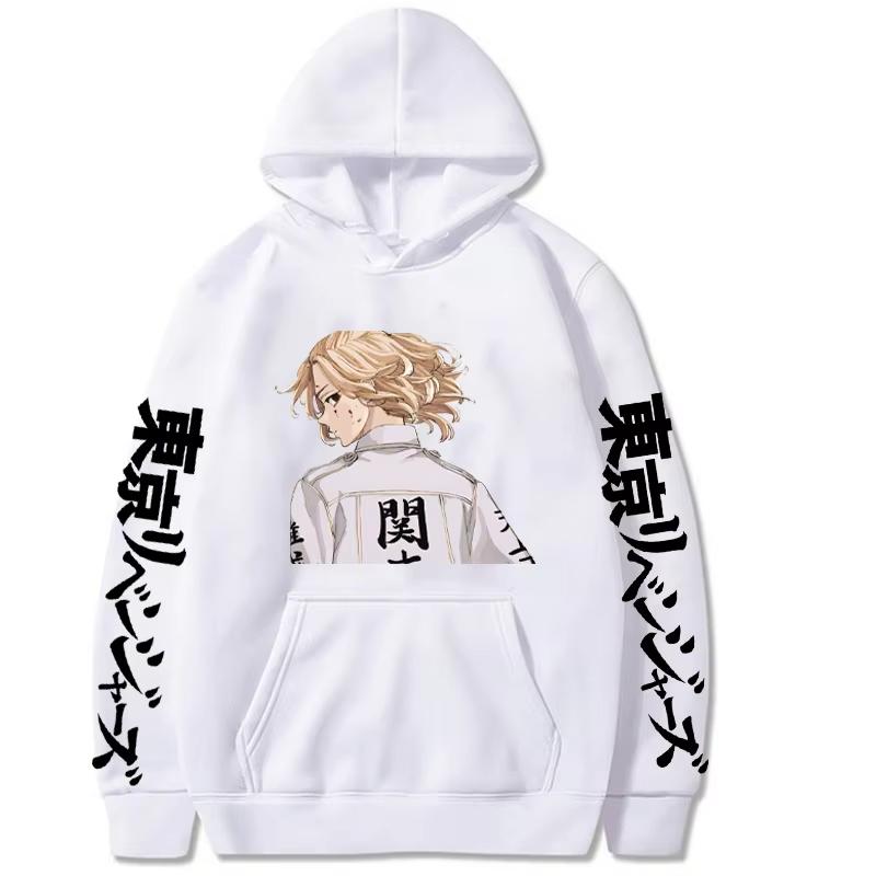Anime Tokyo Revengers Manjiro Sano MIKEY Graphic Print Hooded Men Women Manga Hoodies Comfortable Sweatshirt Harajuku Pullover