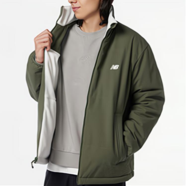 New Balance Puffer Jacket Men's Green AMJ33373-DON