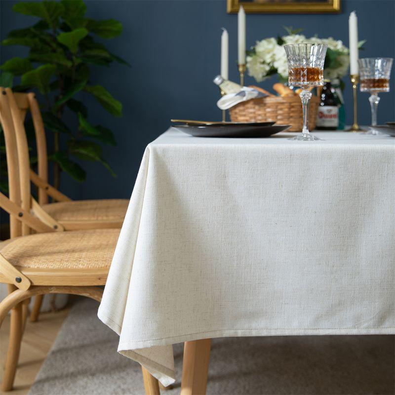 

Белая Хлопковая и Льняная Скатерть Обеденный Зал Ресторан Льняная Японская Ретро Скатерть Прямоугольная Американская Деревенская Западная Скатерть для Стола для Еды White Nature pitting 85*85cm small cover cloth