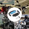 Blue Glass Motorcycle Side Mirror Adjustable Motorcycle Handlebar Rearview Mirrors  Street Sports