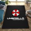 Sci-Fi game Resident Evil, Umbrella Corporation, soft carpet, home living room, office chair pad, door mat, door mat carpet U9