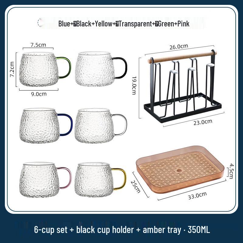 Handun High Borosilicate Glass Cup Set