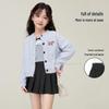 Girls' JK Style Pleated Skirt