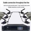 HuuiDu HD-830 Professional Wired Digital Conference Microphone System (CN Version)