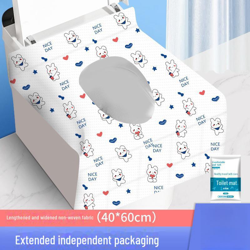Waterproof Travel Toilet Mat - Four Seasons, Thick, Universal, Winter Warm Cover Stickers
