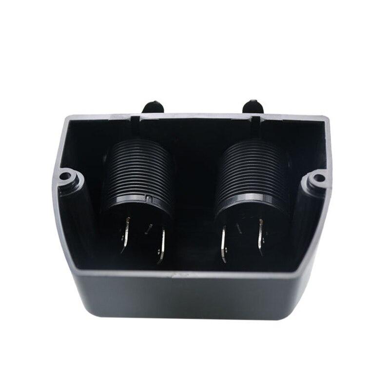 2 löcher Zelt Basis Auto Steckdose 12V 24V Wasserdichte USB Power Adapter Buchse Auto Zubehör für Boot RV