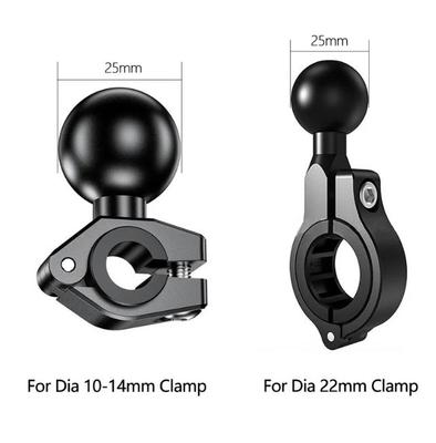 Adaptor Suport Cap Bilar 1 inch Clempă Prindere Ghidon Motocicletă Bicicletă Suport Suporturi Accesorii Oglindă Retrovizoare