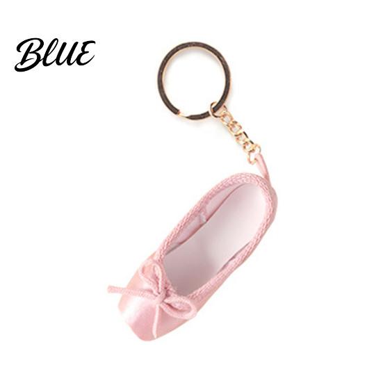 Balletttänzer Geschenk Satin Schuh Schlüsselanhänger Handgefertigt Mini Spitzschuh Anhänger