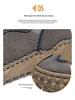 2023 Autumn/Winter Comfortable Hand-stitched Korean Style Genuine Leather Men's Casual Shoes