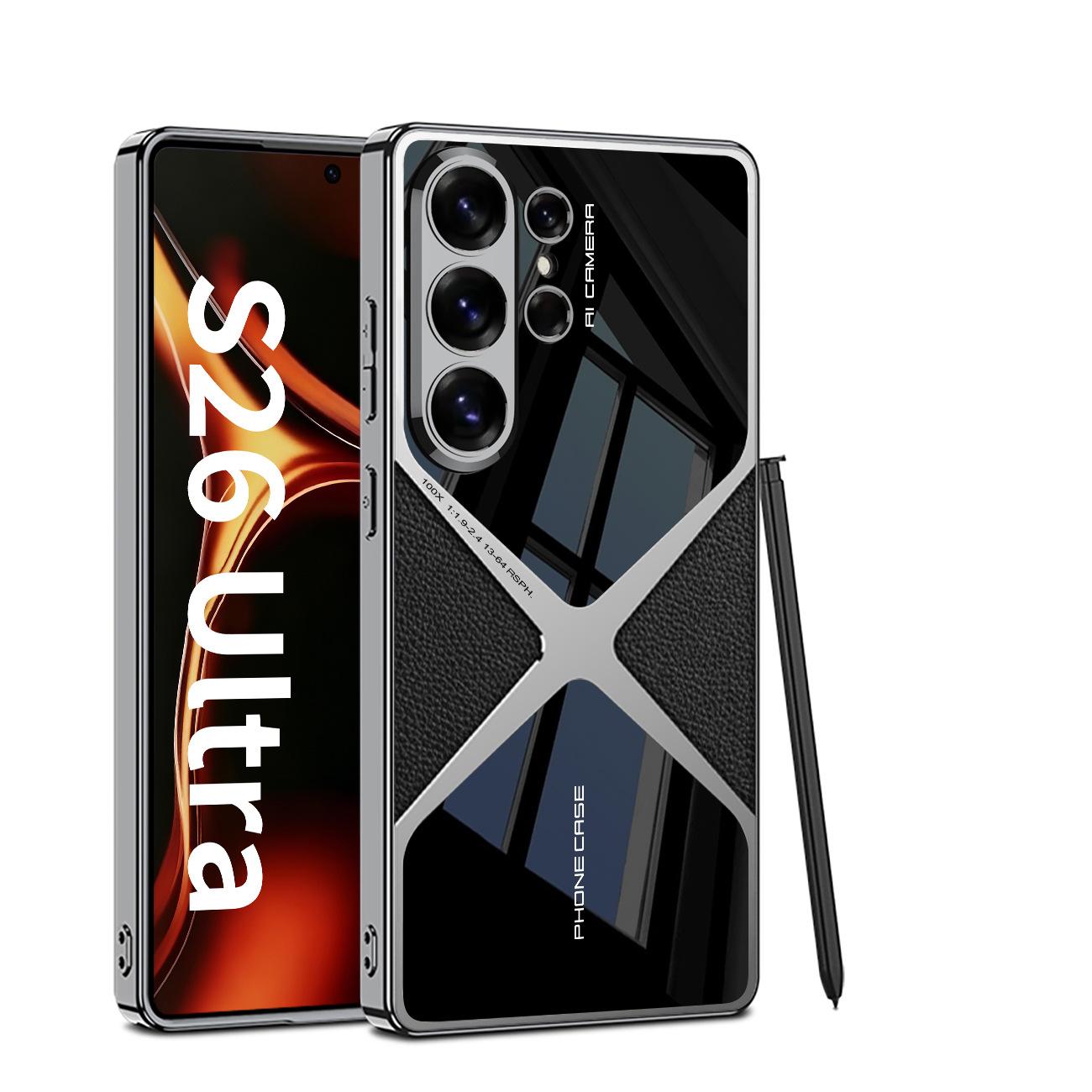 Samsung S26Ultra Mobile Phone Case Foreign Trade S26Ultra Electroplating Supersonic Anti-drop Mobile Phone Case SM-S26Ultra