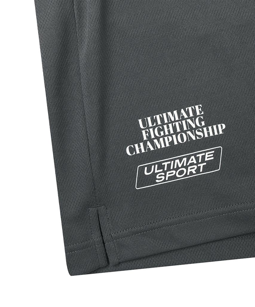 Ufc Sports Ufc Sponsor Relax Fit Shorts Charcoal U4Tpx2306Ch