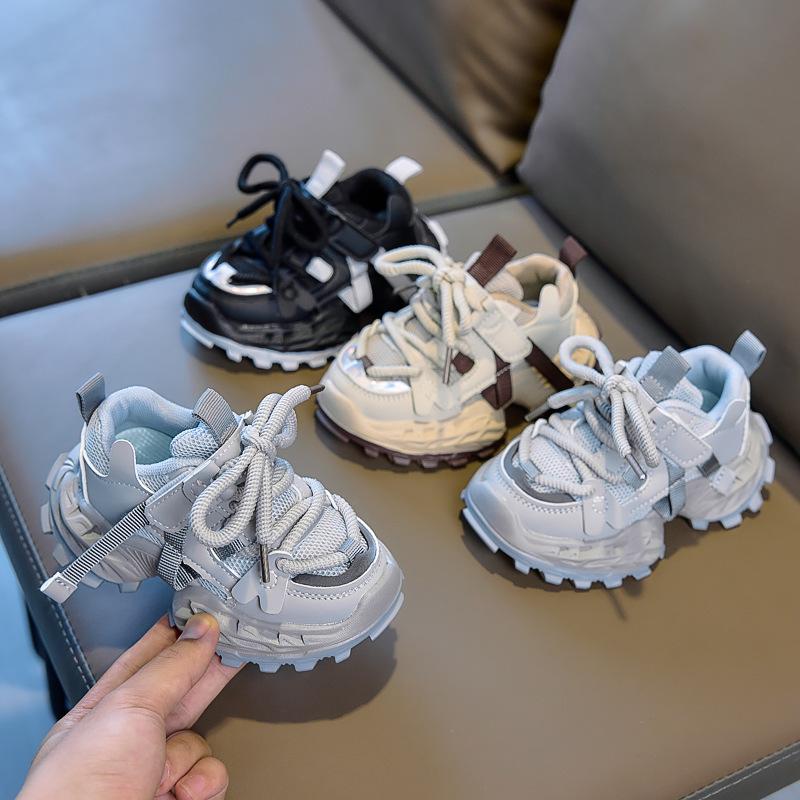 

Одноклассники Весенне-осенние детские кроссовки Сетчатые дышащие Кроссовки для бега для начальной школы Мальчики и девочки Кроссовки для пап 21-25 yards (5 pairs in one hand) коричневый