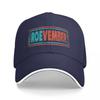 Vintage Look  Roevember Baseball Cap Christmas Hat Fashion Beach hats for men Big Size  Womens s For The Sun Mens