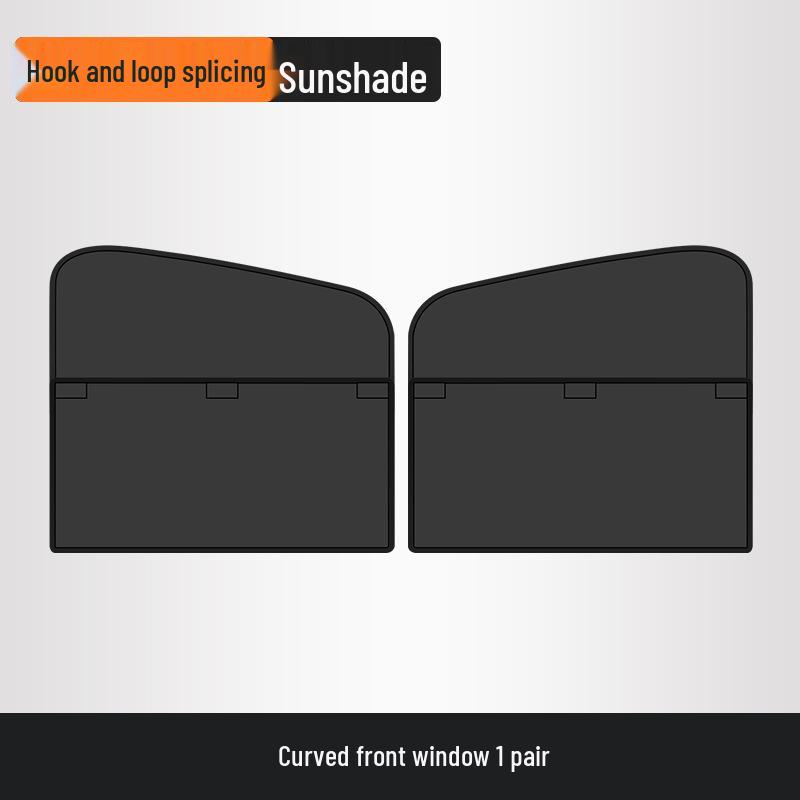 Magnetic Car Sunshade Blackout Curtain for Baby Stroller Sleeping Privacy and Heat Insulation.