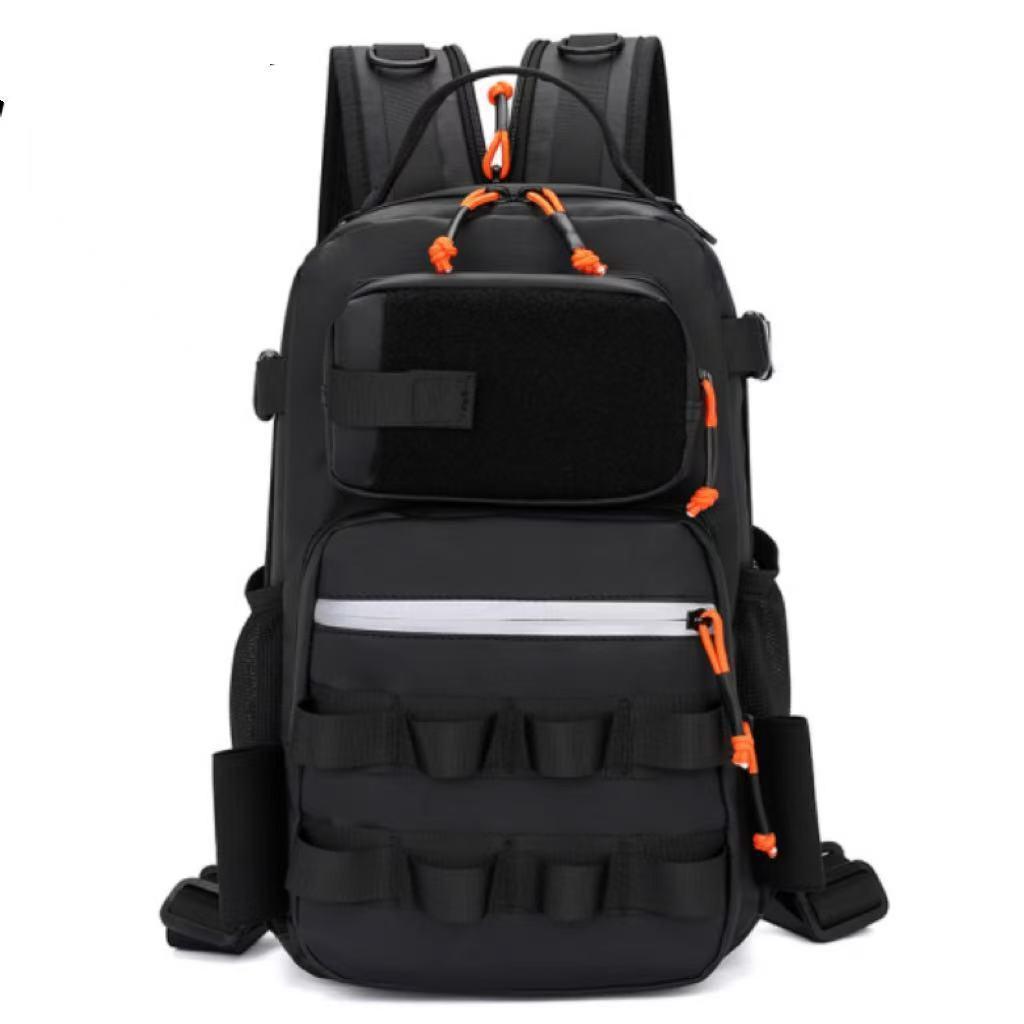 A1R Fishing Gear Backpack: Waterproof, Multifunctional, Large-Capacity Crossbody and Chest Bag.