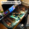 Large Mouse PadZelda Custom Name Text Personalized Desk Mat Non Slip Gaming Pad