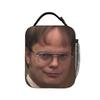 The Office Dwight Schrute Lunch Bag  Fashion Lunch Box Outdoor Thermal Tote Handbags For Unisex Waterproof Designer Cooler Bag