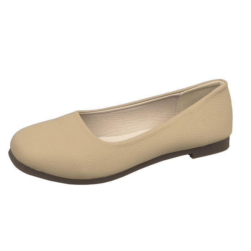 Flat Sole One-pedal Comfortable Soft Sole Grandma Shoes Shallow Mouth Single Shoes Women's Summer 2025 New Mary Jane Doudou Shoes