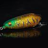 25g 86mm Frog Baits Vivid Eyes Thunder To Throw 3D Pattern Easy Fishing Lures Black