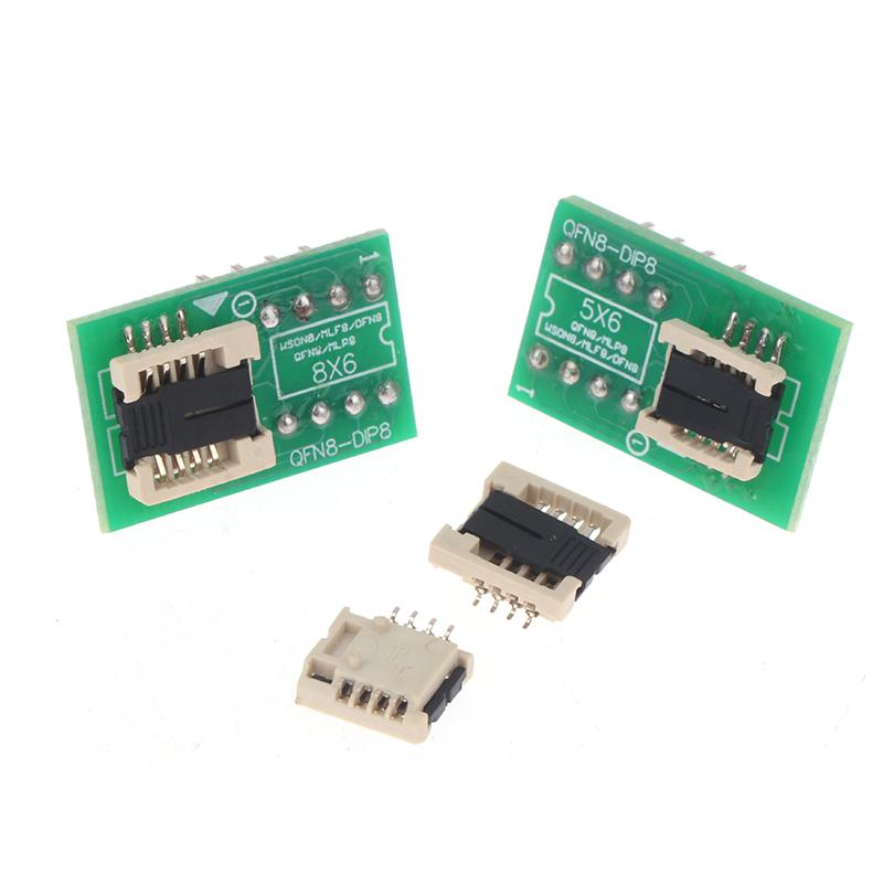 Dfn8 Wson8 Mlf8 Mlp8 Qfn8 To Dip8 Adapter 6*5Mm 6*8 Ic Programmerer Chips Socket