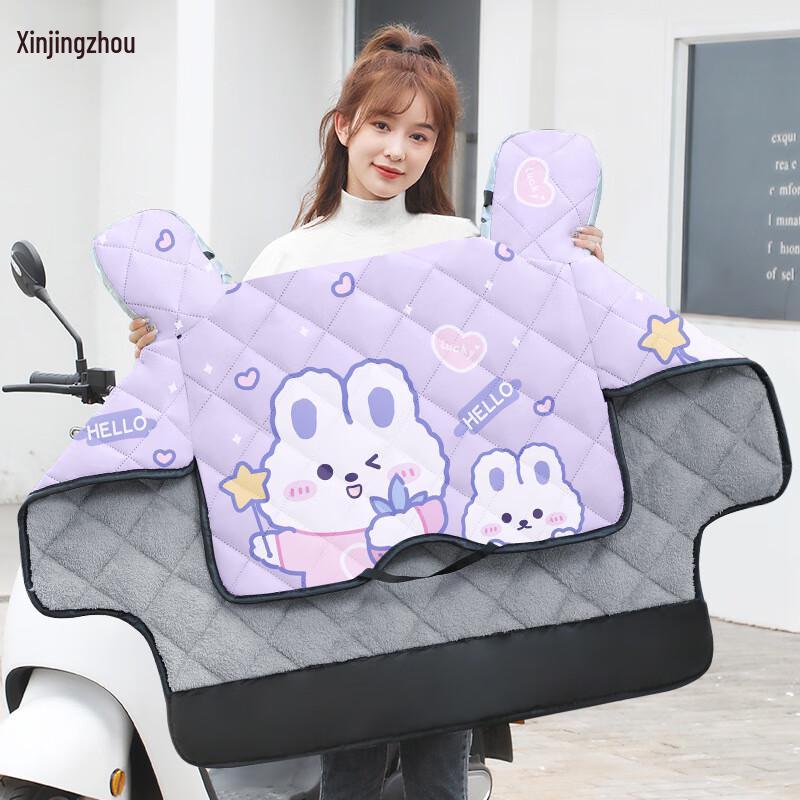 Fleece-lined Electric Scooter & Motorcycle Windproof Cover