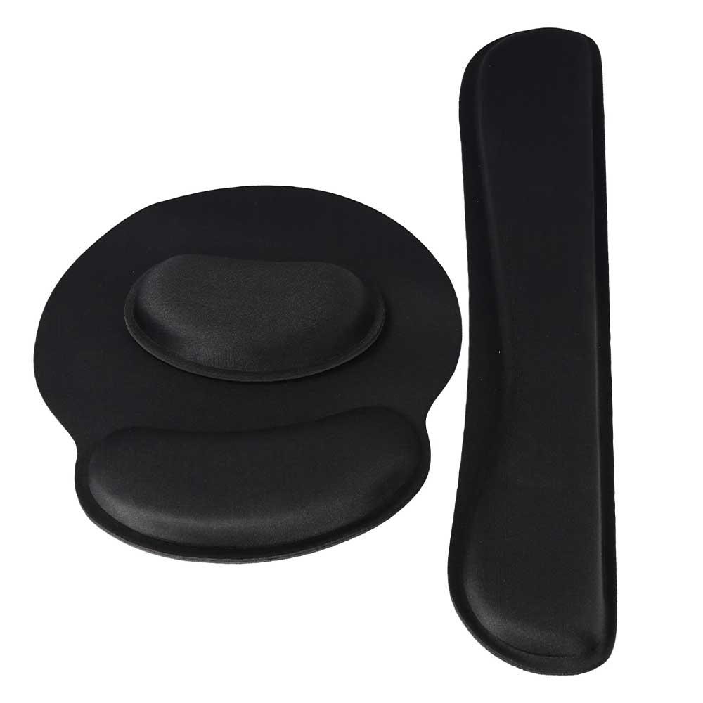 Durable Ergonomic Wrist Support Cushion For PC Laptop Non-slip Keyboard Pad Wrist Rest Pad Mouse Pad Mouse Mat