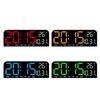 New 1 Set Digital Wall Clock Large LED Digital Wall Hang And Display Stand Clock With Timer & Countdown For Students
