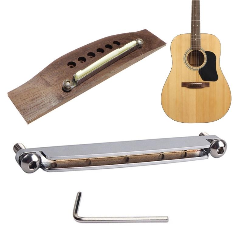 Adjustable Guitar Bridge Saddles Tool Metal Risers Saddles Replacement Bridge Saddles Repair Tool Easy To Installation