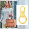 30pcs Lobster Claw Fastener Keychain Swivel Trigger Clips Zinc Alloy Colorful Key Chain Clips Snap Hook Jump Flat Split Ring DIY Craft Jewelry Making