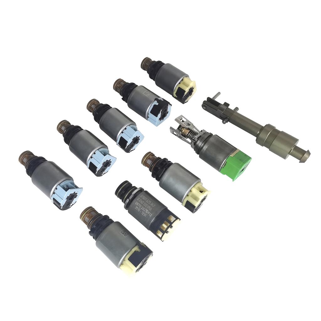 10pcs 8-Speed Automatic Transmission Solenoid Kit 8HP75 8HP50 For BMW
