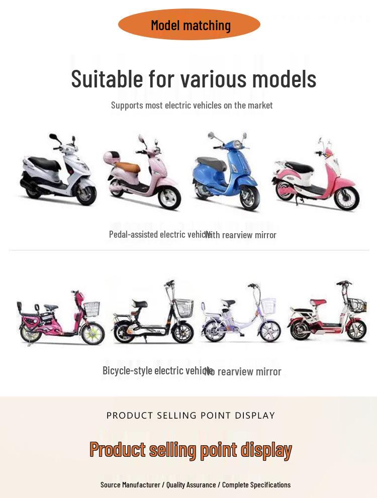 Electric Vehicle Canopy with Full Side Curtains and Sun/Rain Protection for Tricycles and Motorcycles