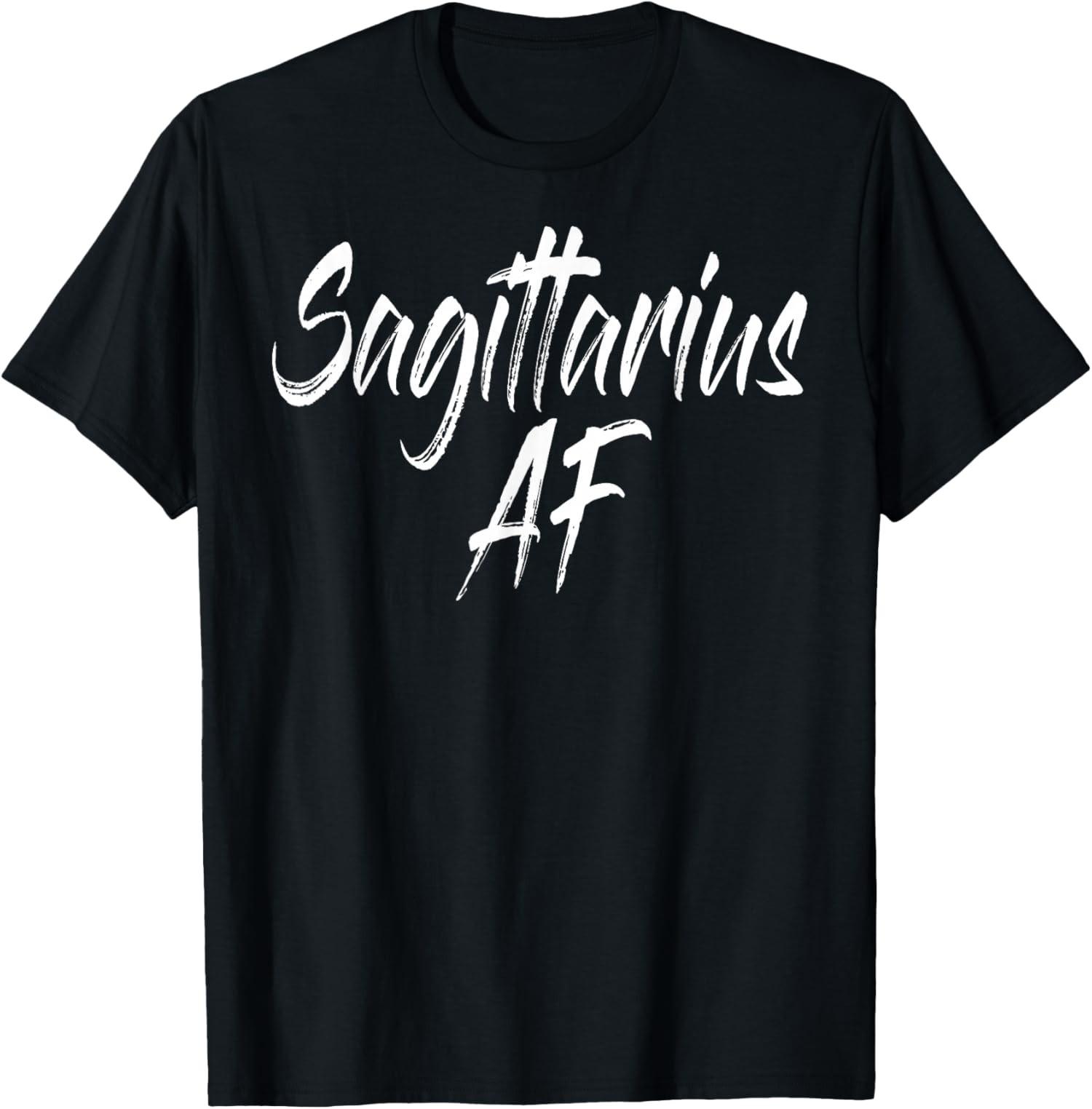 BEST! Sagittarius AF Zodiac Tee S-3XL M