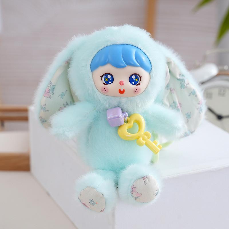 Plush Bunny Keychain With Pp Cotton Fill For Girls And Couples Gift