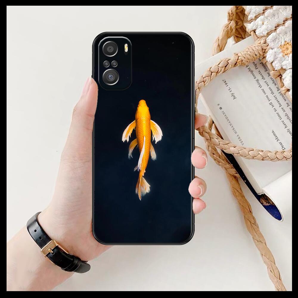 Koi Carp Fish Phone Case For Xiaomi Redmi 11 Lite 9C 8A 7A Pro 10T 5G Cover Mi 10 Ultra Poco M3 X3 NFC 8 SE Cover