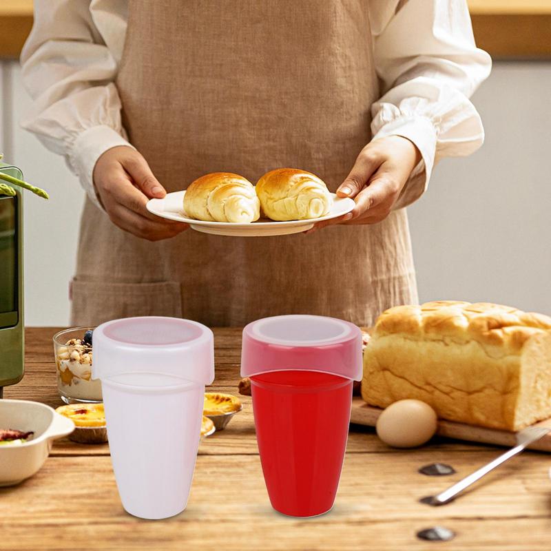 Powder Sugar Shaker med lock Kakaomjöl Sifter Finmaskig shaker florsockerpulverburk Fancy Coffee Dredger Chokladshaker