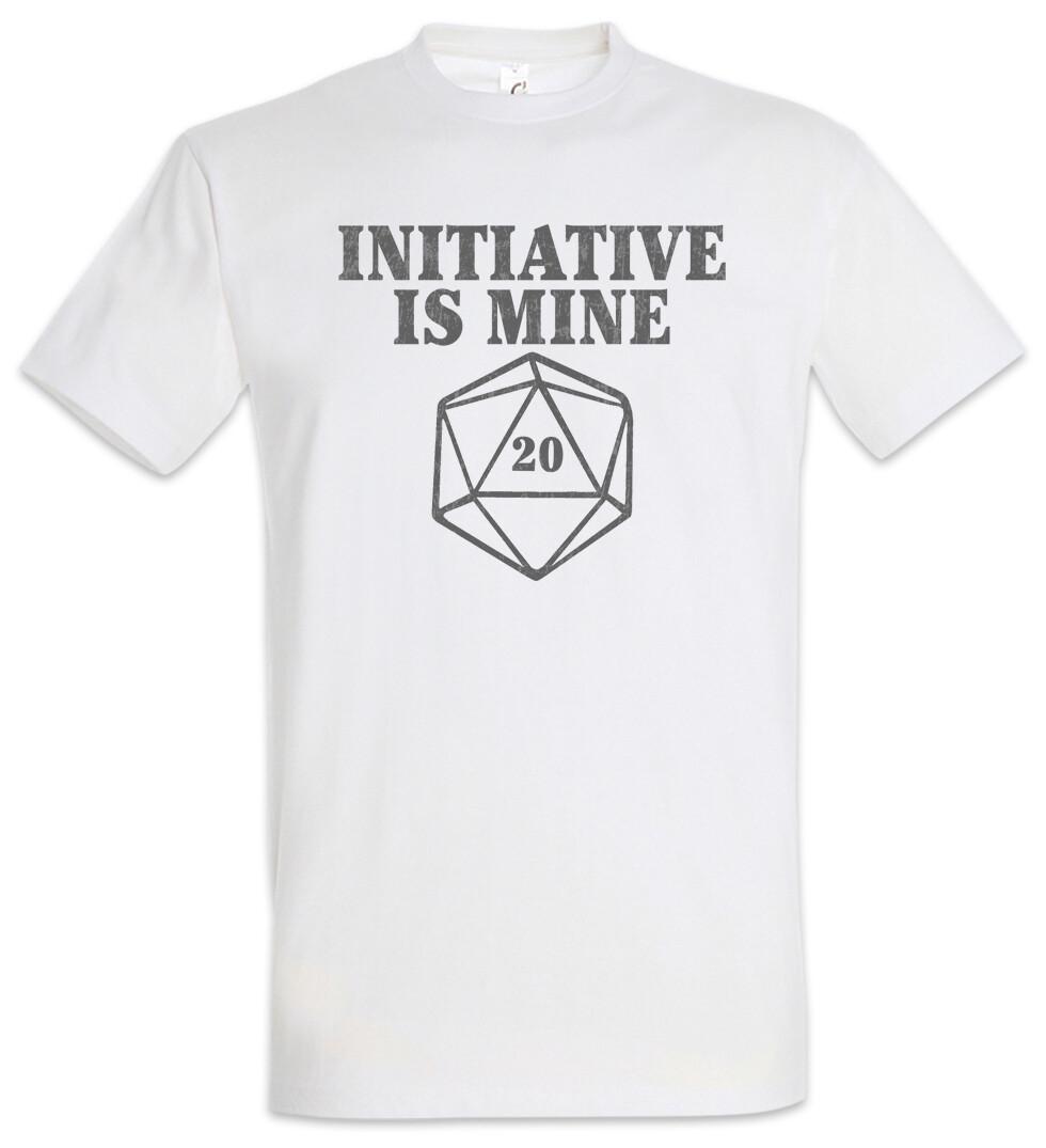 

Intiative Is Mine T-Shirt Mens Womens Tees Top Pen & Paper RPG Roleplay Role Play MMORPG Larp Fun XL