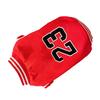 Dog Shirts Comfortable Breathable Printed Dog Vest Pet Clothes for Outdoor Training Camping Red XXL