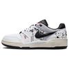 Full Force Ink Wash Bamboo Grove Slip Resistant Abrasion Resistant Low Top Skateboard Shoes Men's White Black FB1362-101(Team56-)